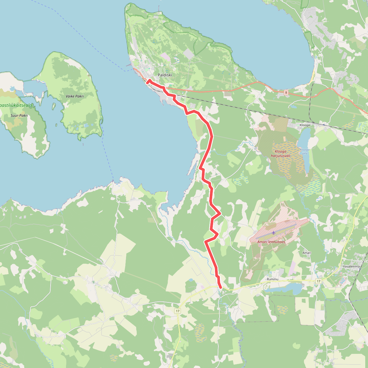 d55_Euroopa matkarada E9, Eesti