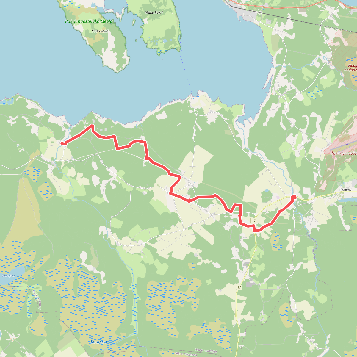 d54_Euroopa matkarada E9, Eesti