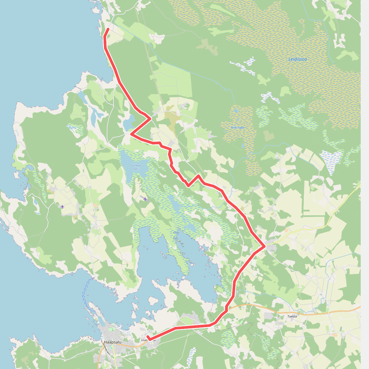 d49_Euroopa matkarada E9, Eesti