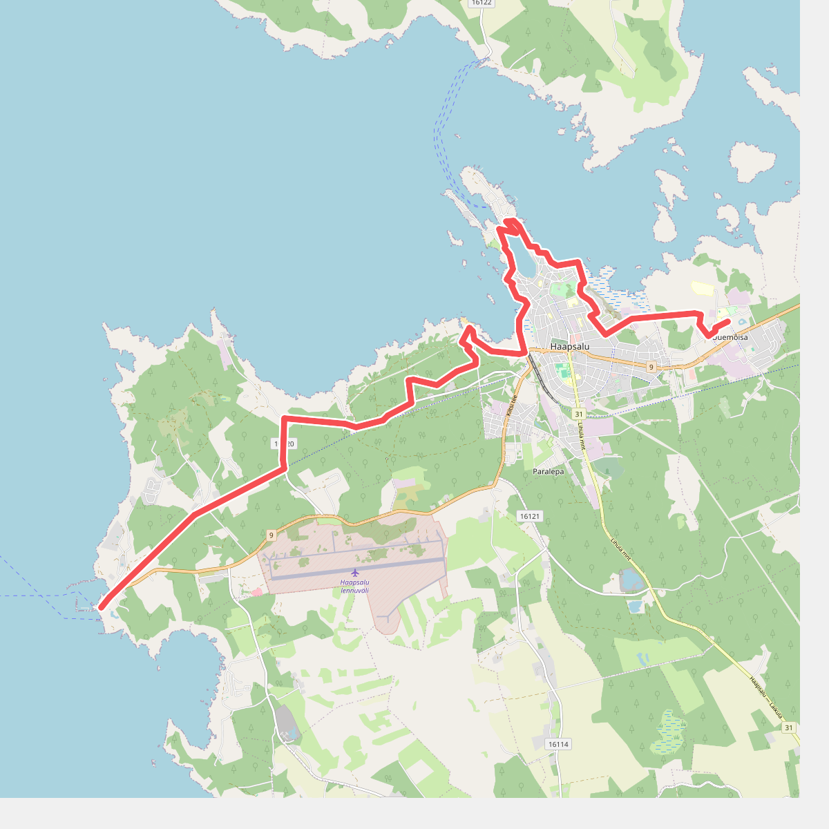 d48_Euroopa matkarada E9, Eesti