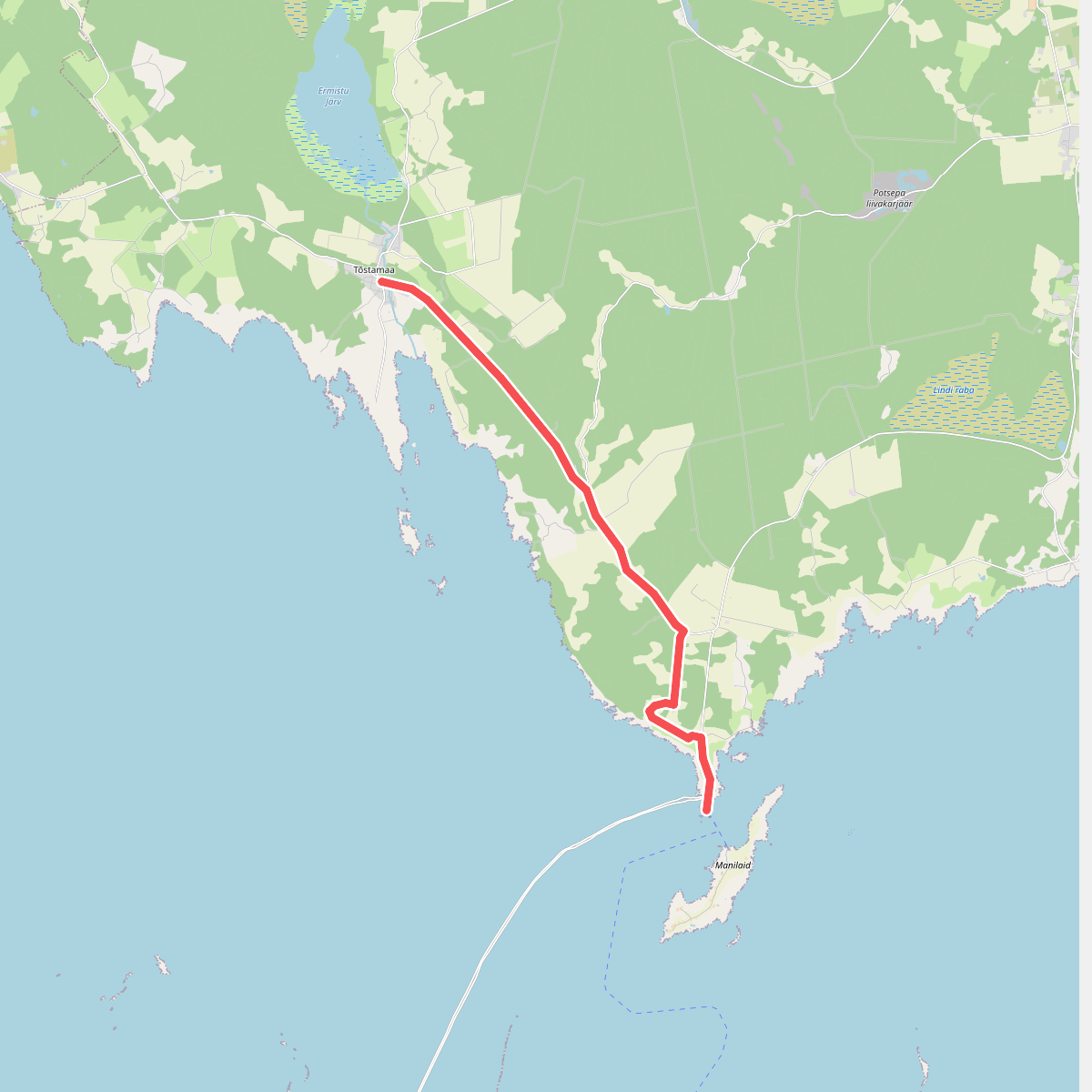 E9 section 37: Munalaid-Tõstamaa