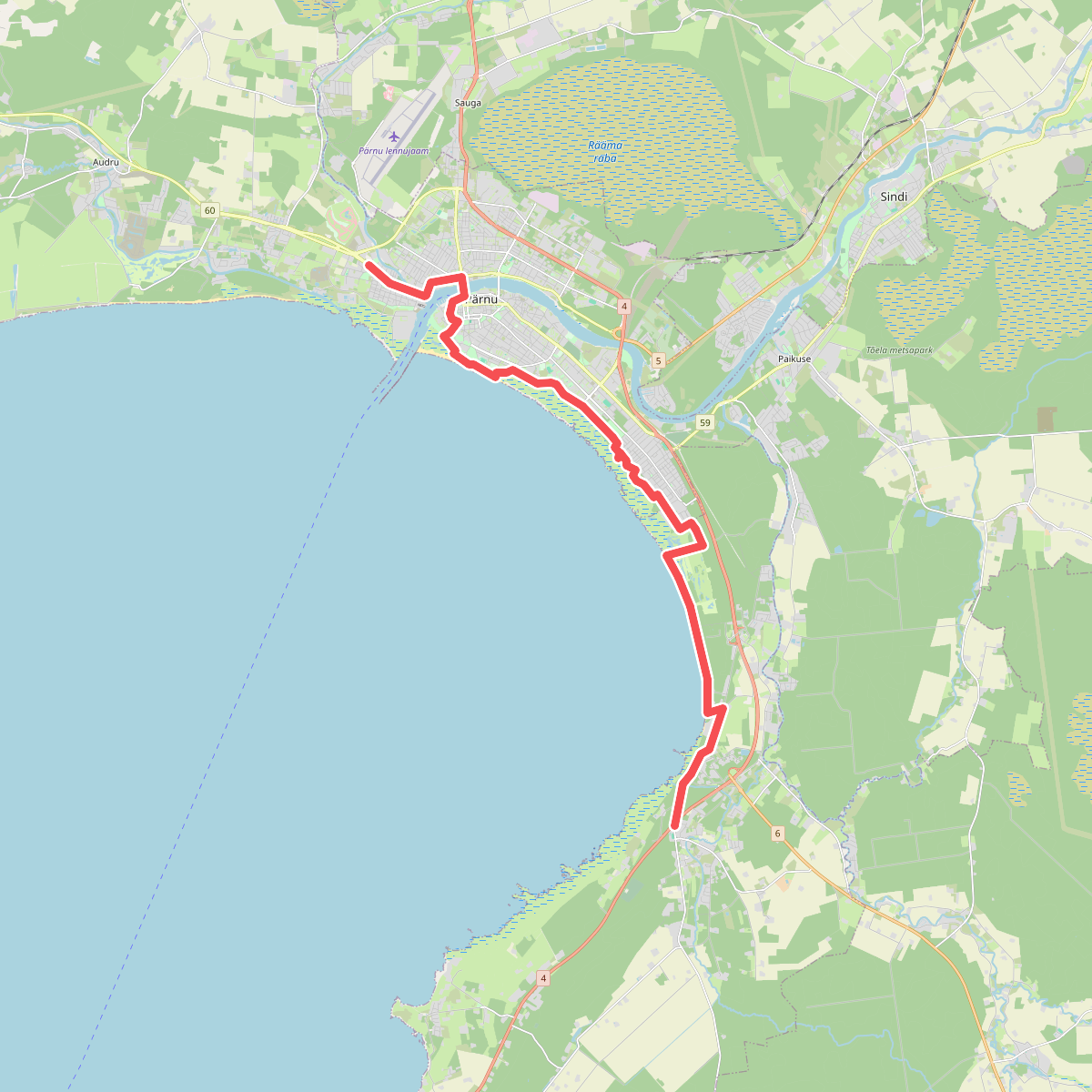 E9 section 34: Uulu-Pärnu
