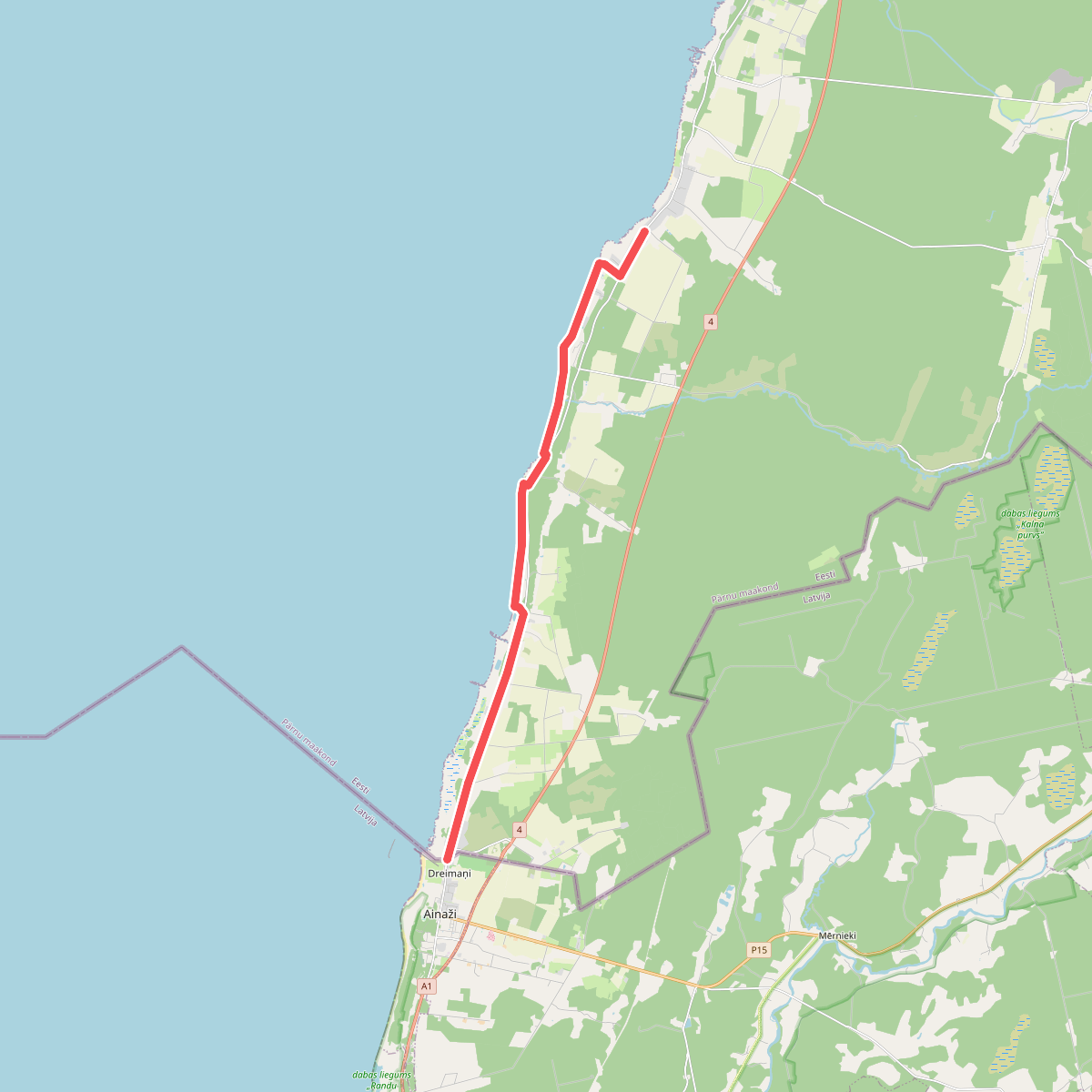 E9 section 31: Ikla-Kabli