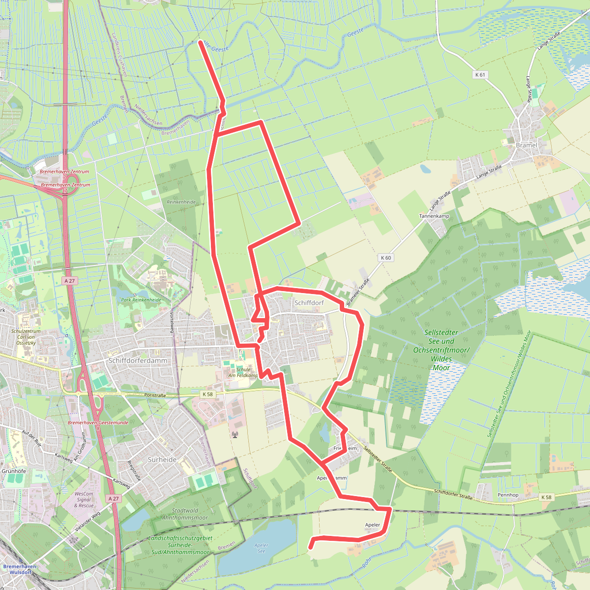 Rundweg "Schiffdorf entdecken"
