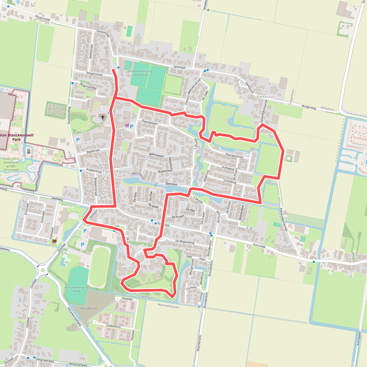 Midgardroute (blauw)