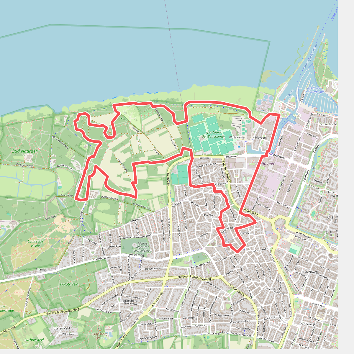 Eukenbergroute (geel)