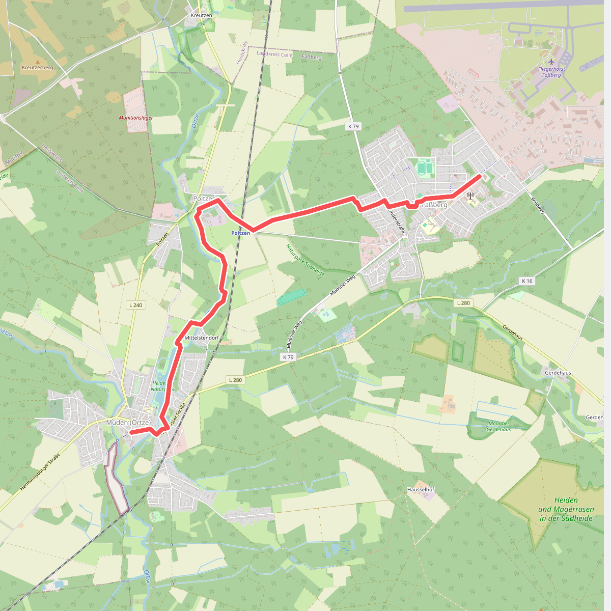 Heidschnuckenweg Etappe 9: Müden (Örtze) - Faßberg