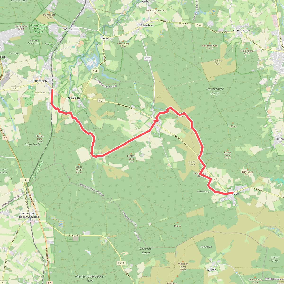 Heidschnuckenweg Etappe 3: Handeloh - Undeloh