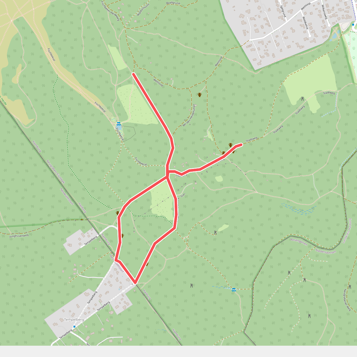 Archäologischer Wanderpfad Fischbeker Heide