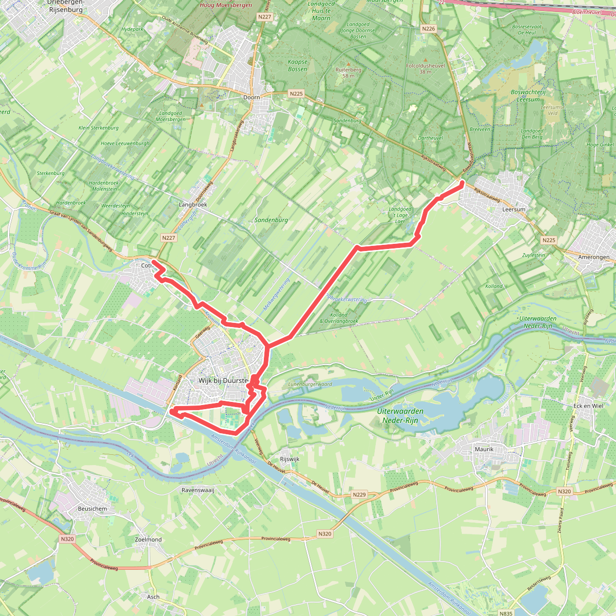 Cothen - Leersum · Utrechtpad etappe 3