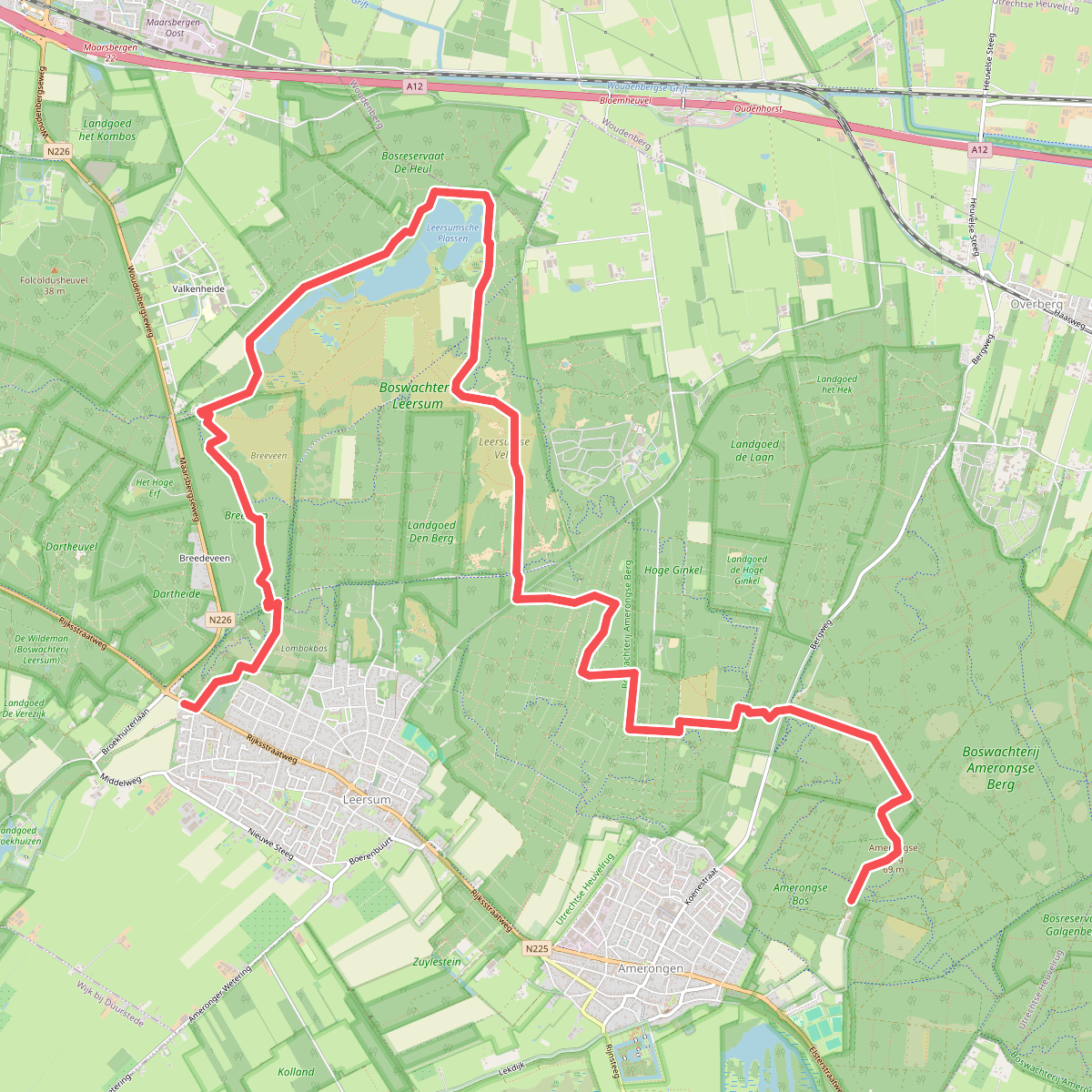 Leersum - Amerongen · Utrechtpad etappe 4
