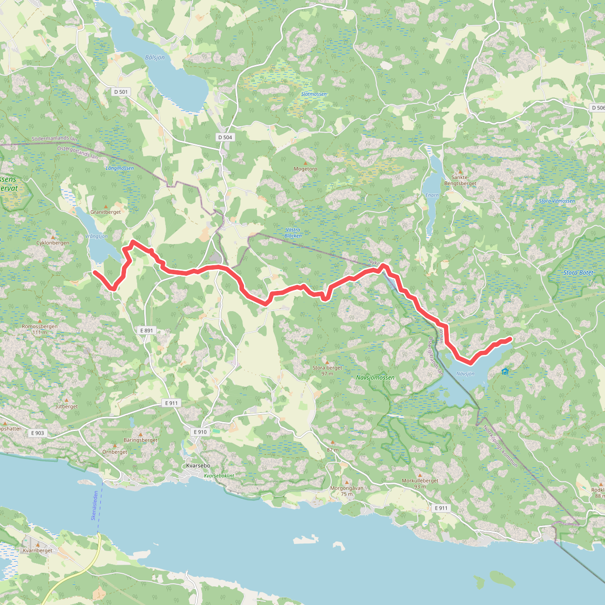 Sörmlandsleden, etapp 35