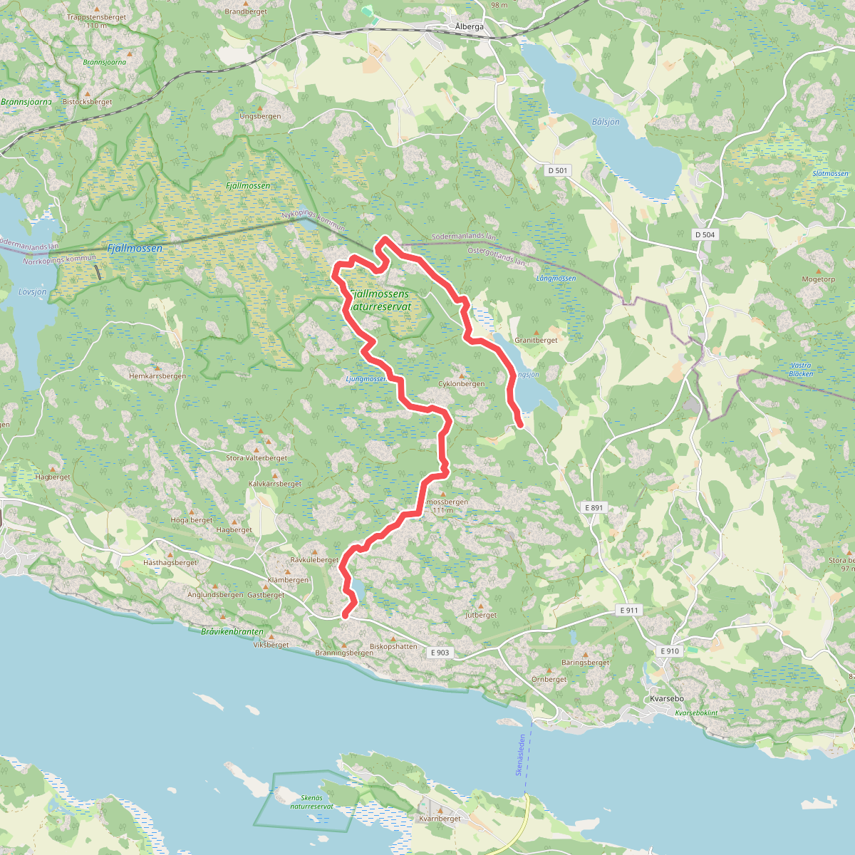 Sörmlandsleden, etapp 34