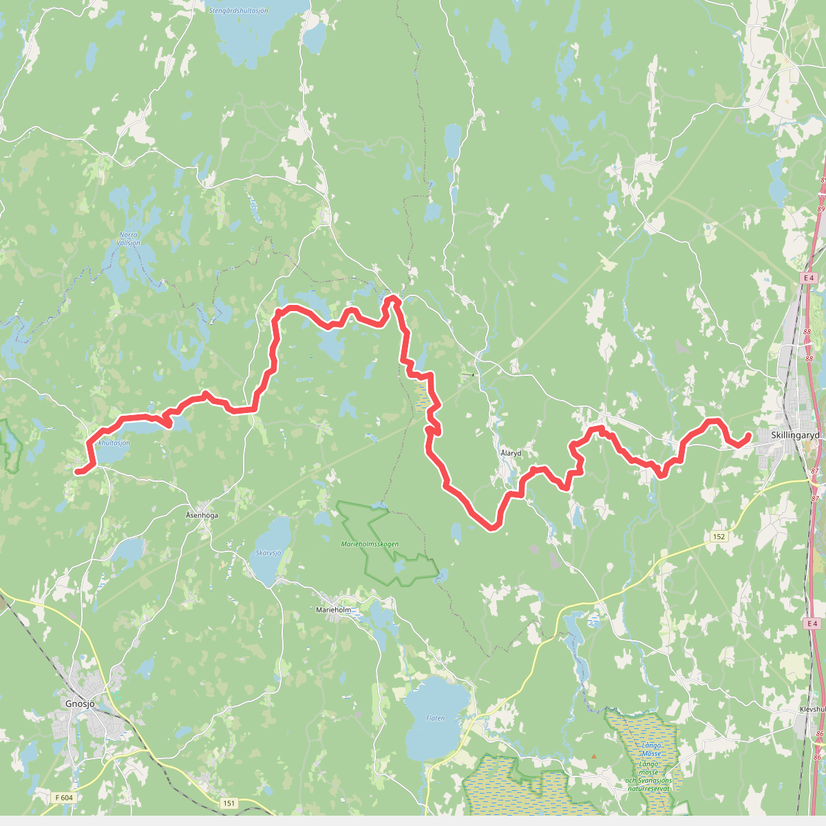 European long distance path E6 · relation 15427025