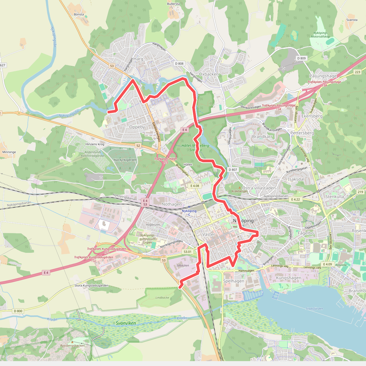 Sörmlandsleden, etapp 45