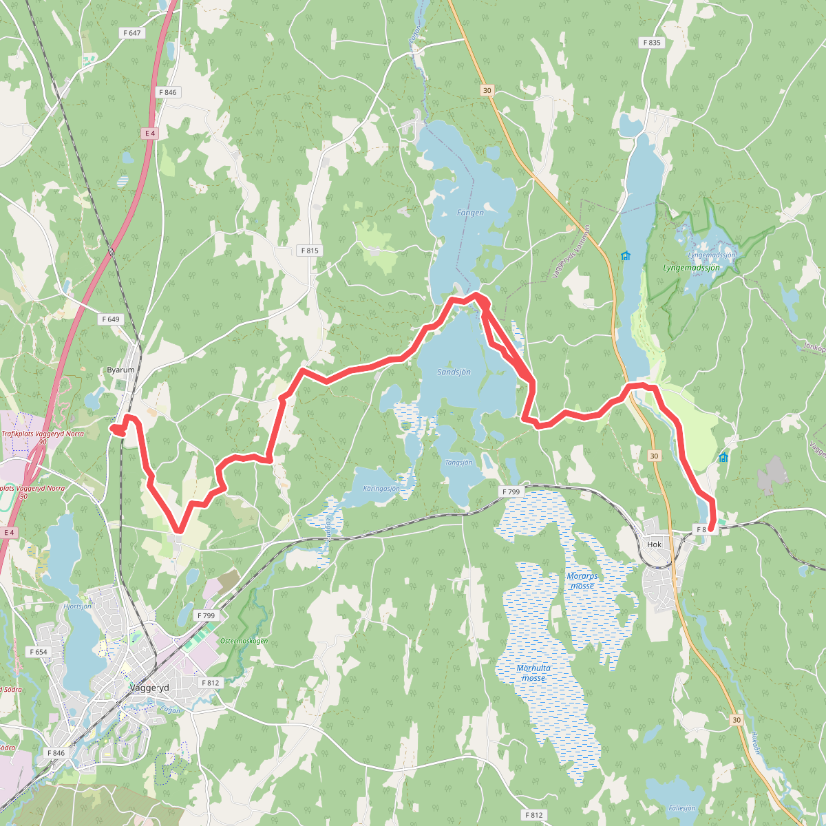 European long distance path E6 - part Sweden · relation 15423266