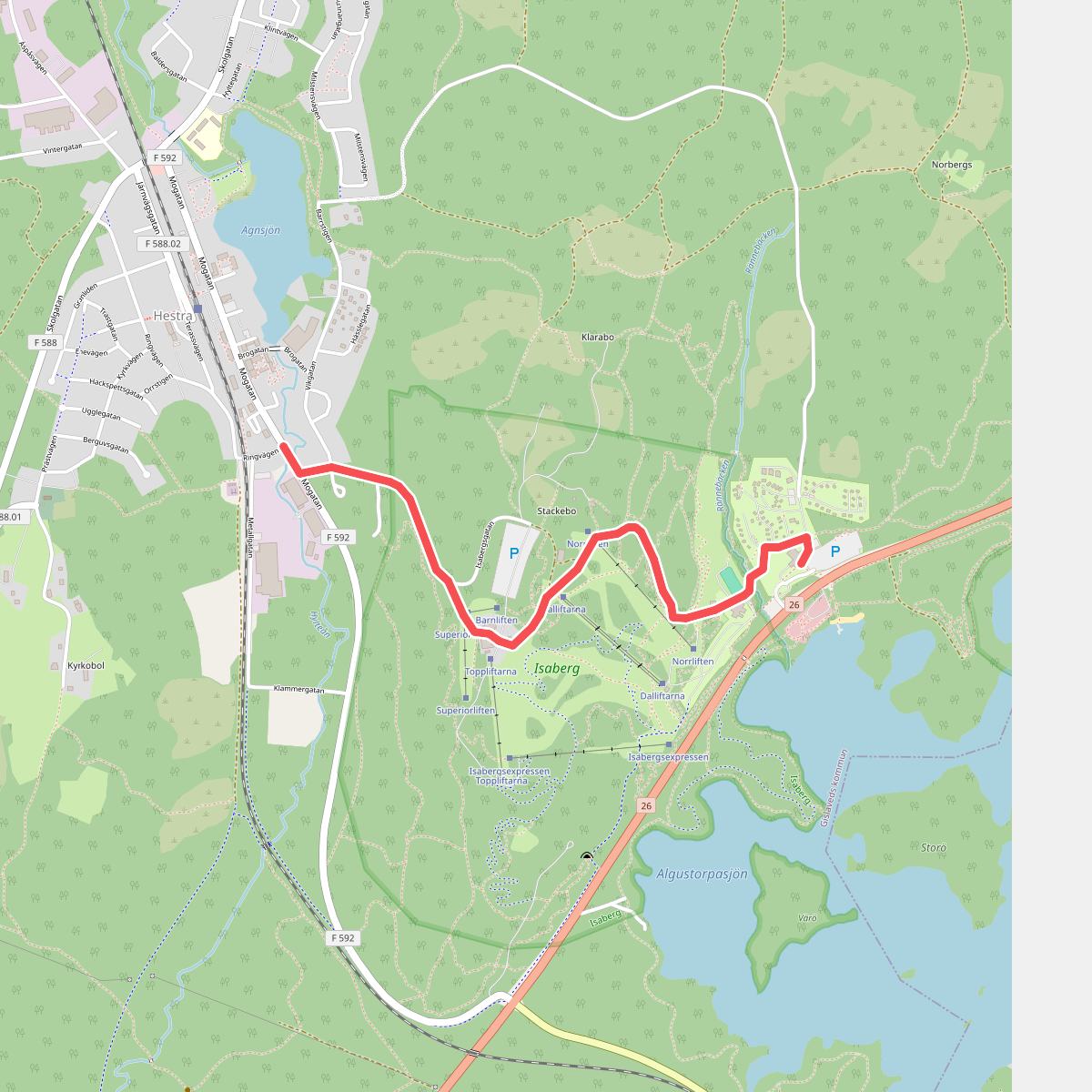 European long distance path E6 - part Sweden · relation 15434832