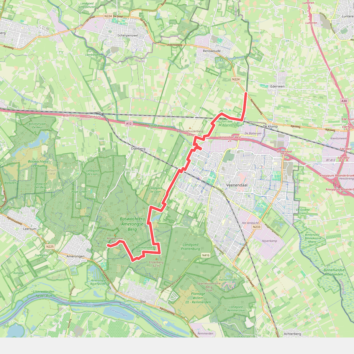 Amerongen - Renswoude · Utrechtpad etappe 5