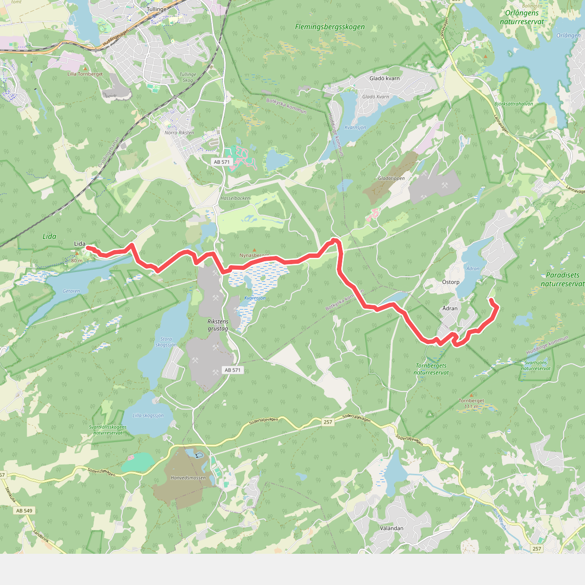 Sörmlandsleden, etapp 6