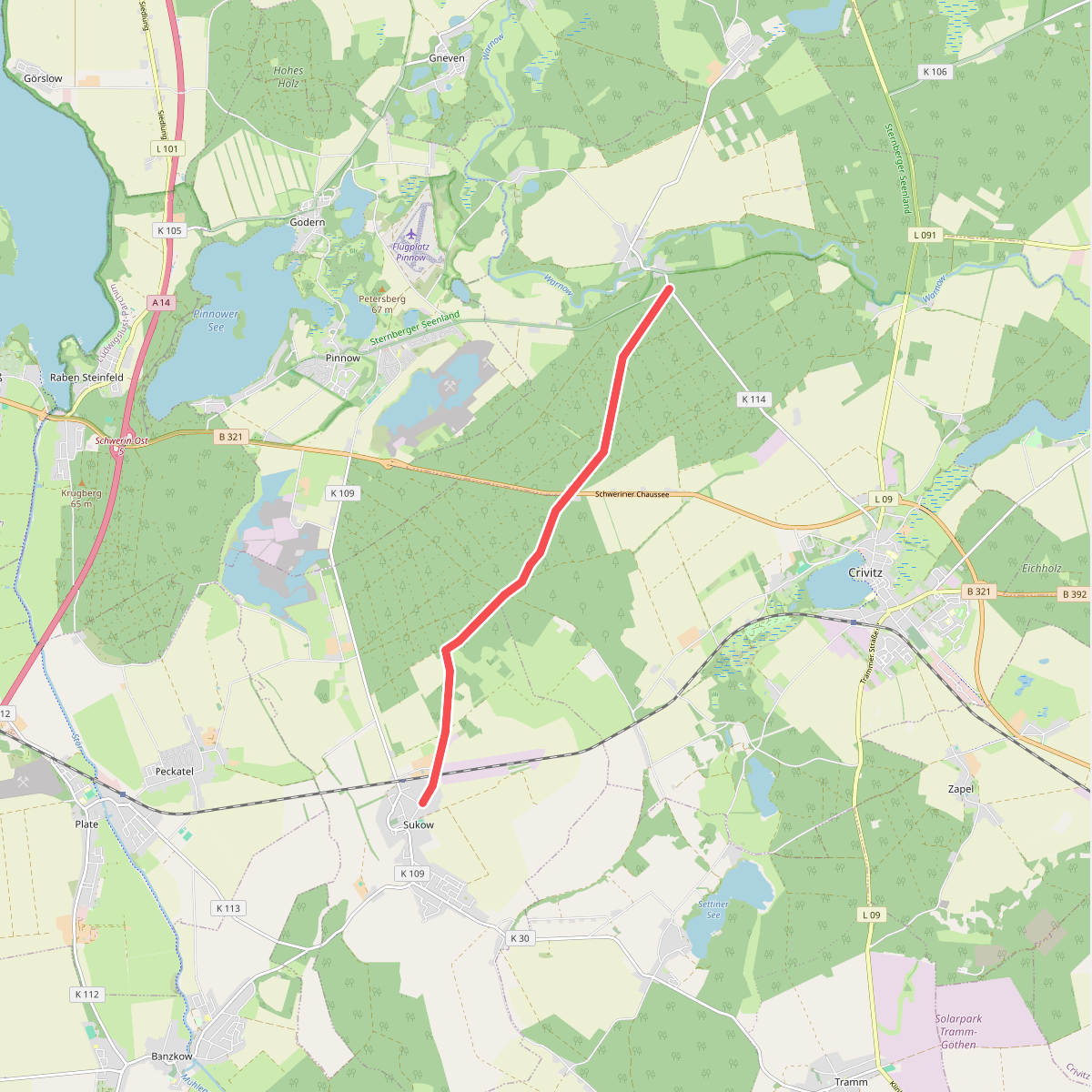 Gädebehn - Sukow