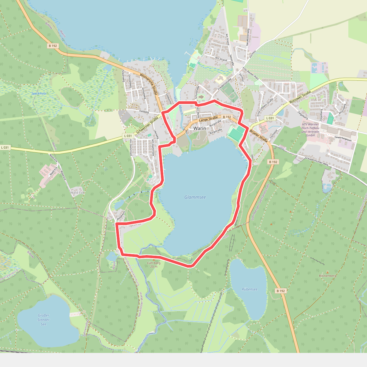 Glammsee-Rundtour
