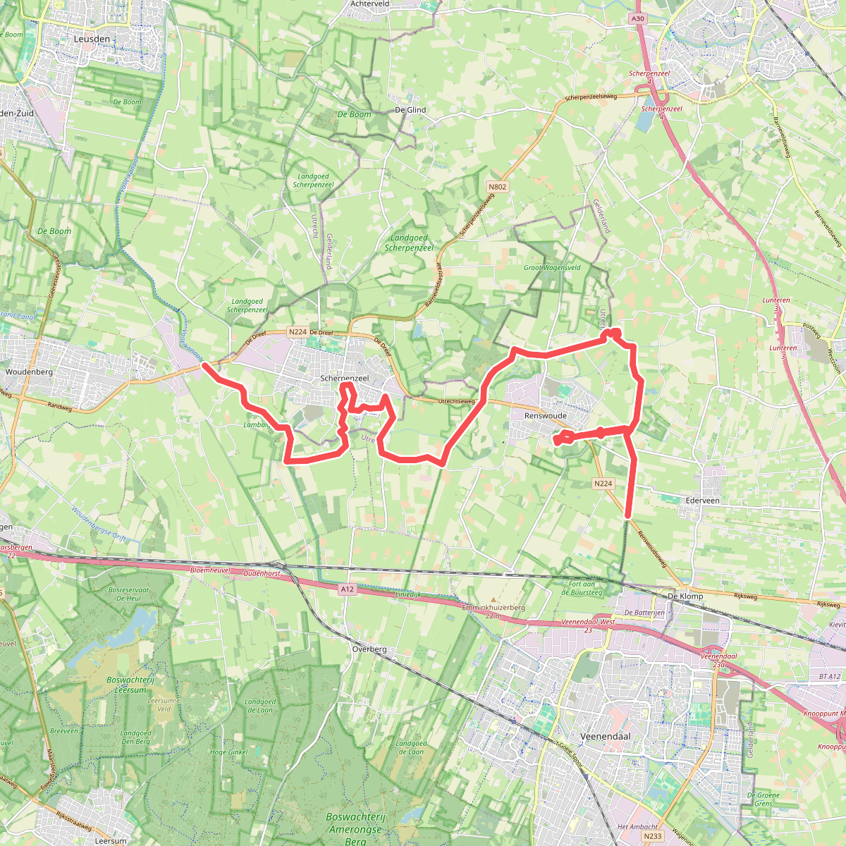 Renswoude - Woudenberg · Utrechtpad etappe 6