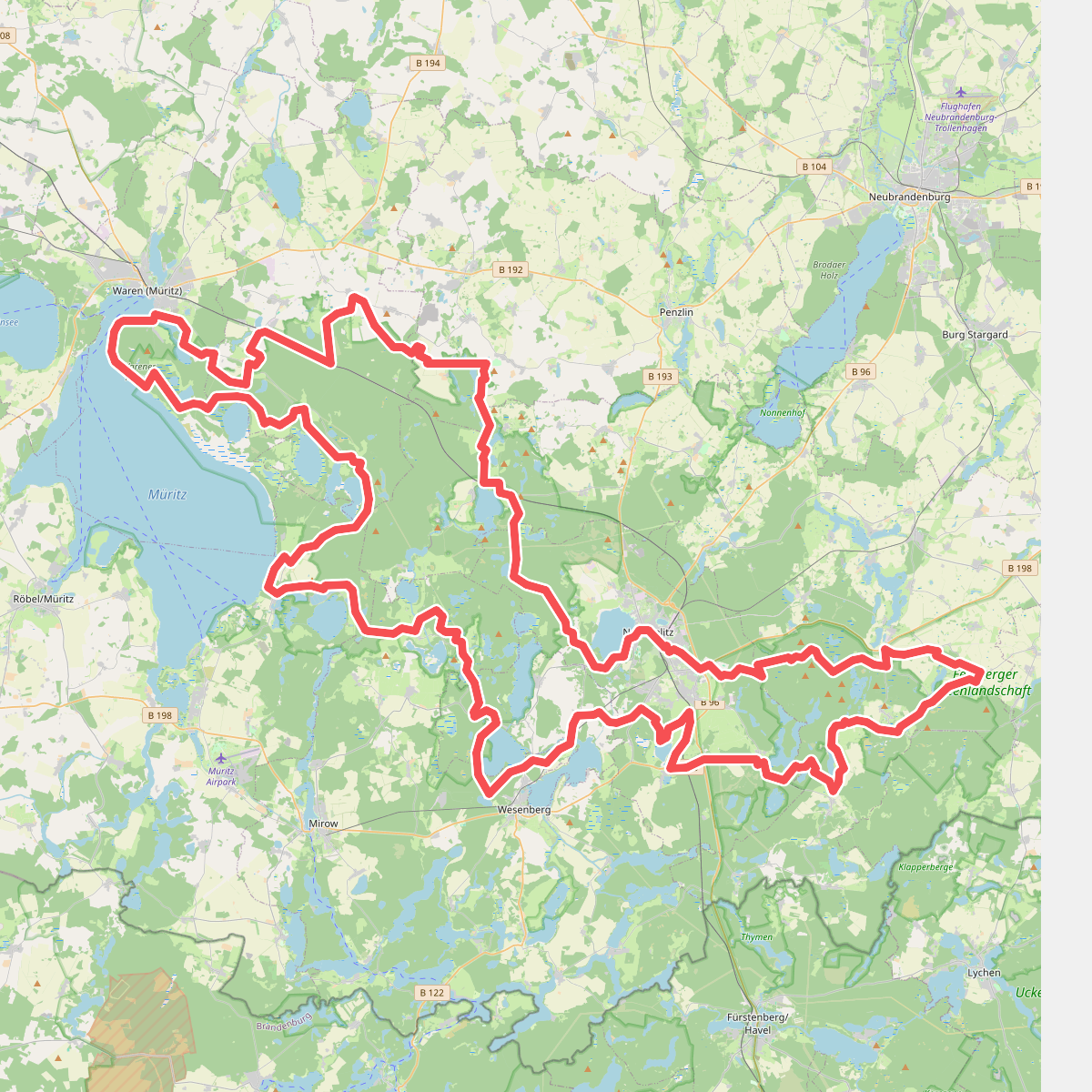 Müritz-Nationalpark-Wanderweg