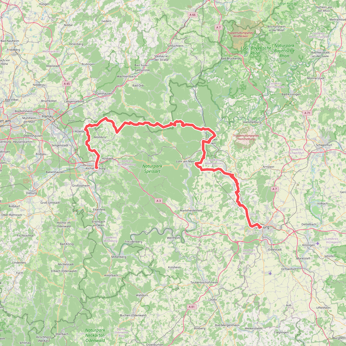 Fränkischer Marienweg Route 1