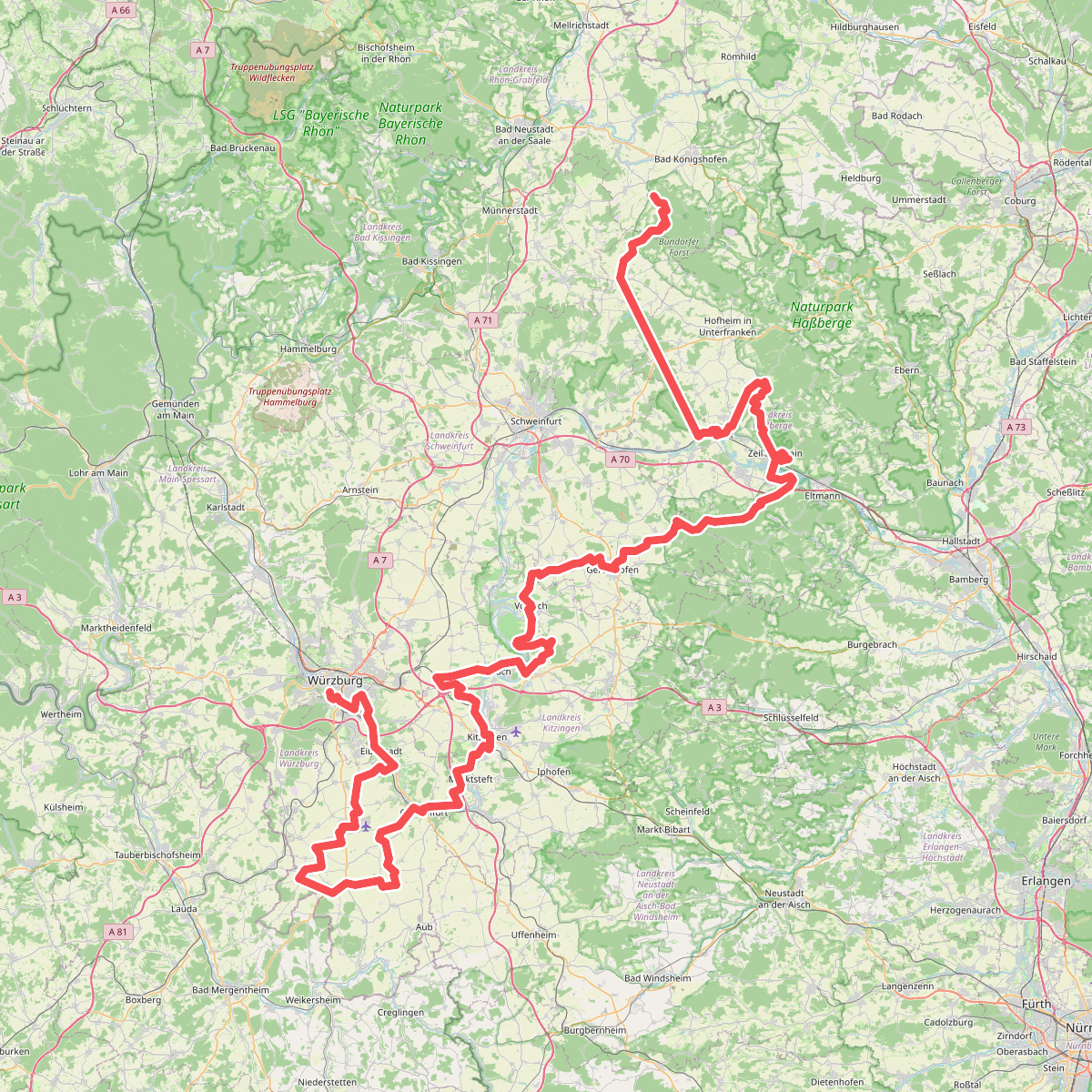 Fränkischer Marienweg Route 3