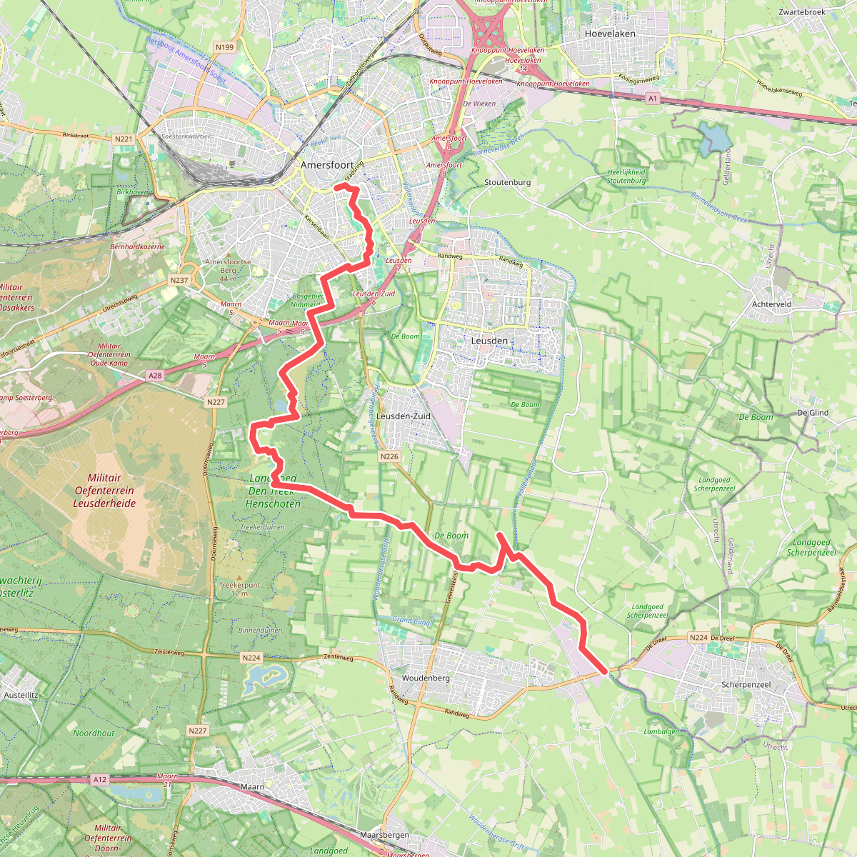 Woudenberg - Amersfoort · Utrechtpad etappe 7