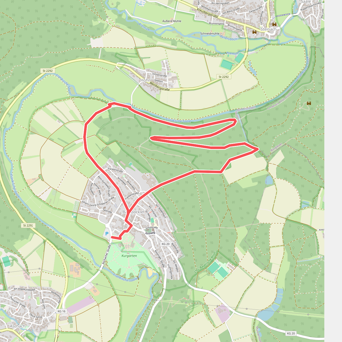 Bad Bocklet Rundweg BB6