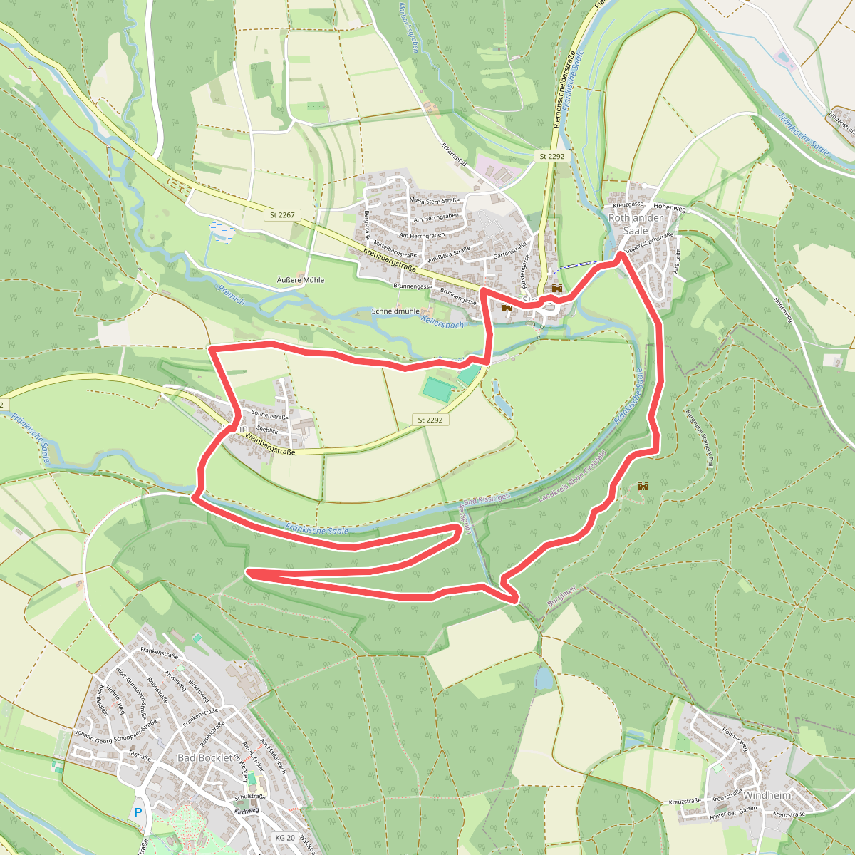 Bad Bocklet Rundweg BB7