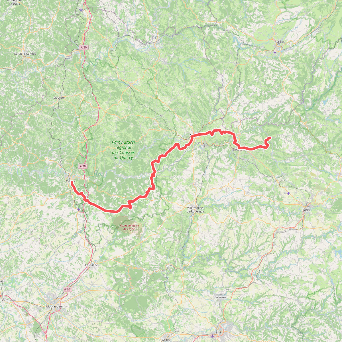 European long distance path E3 - part France · relation 409737