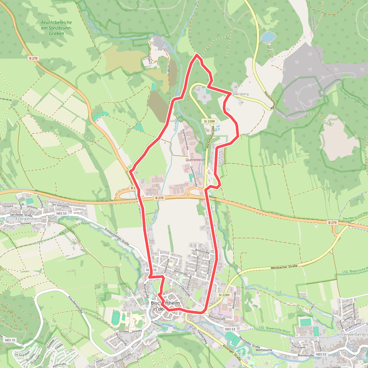 Bischofsheim Rundweg 1 - Zum Bauersberg