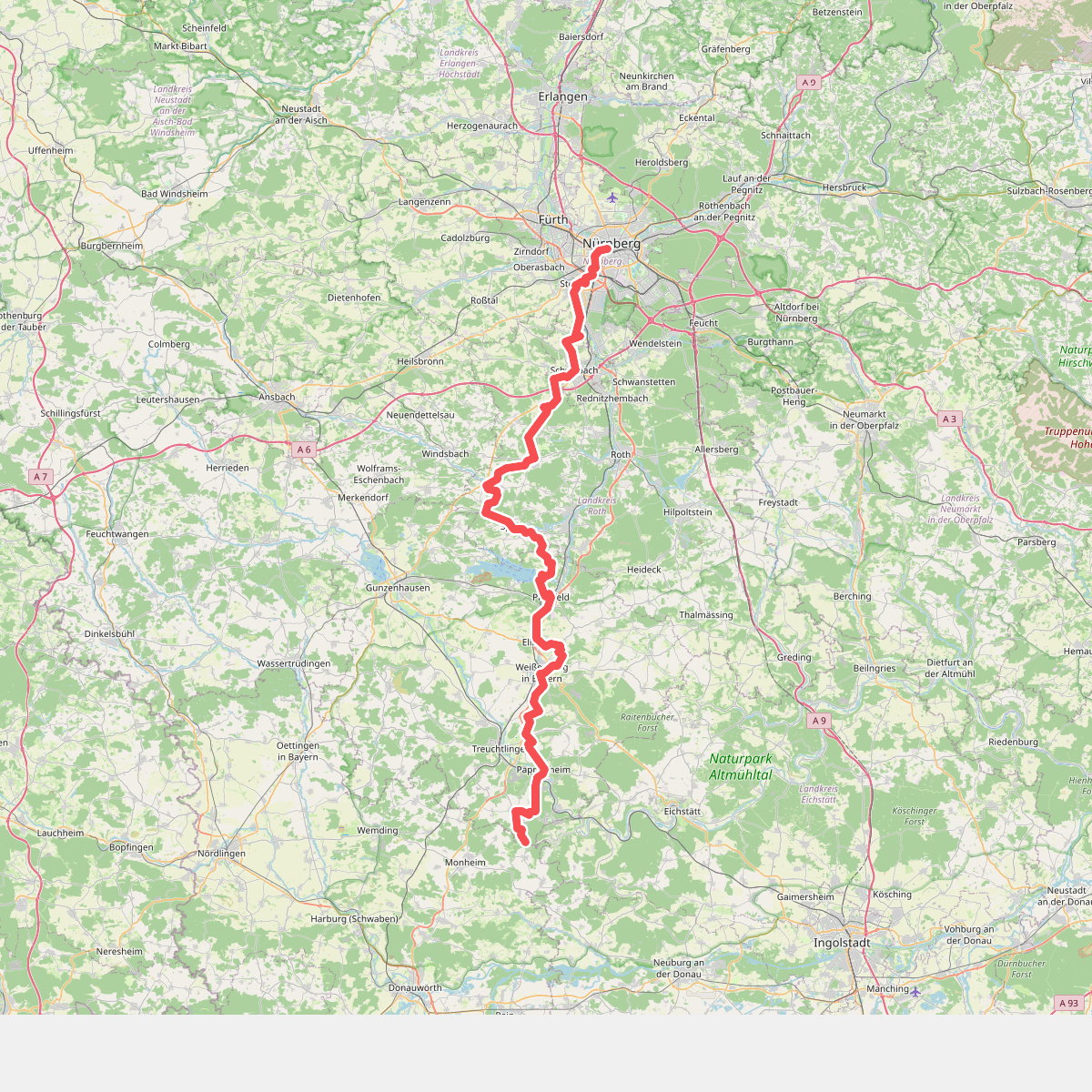 Lutherweg Bayern-Mittelfranken