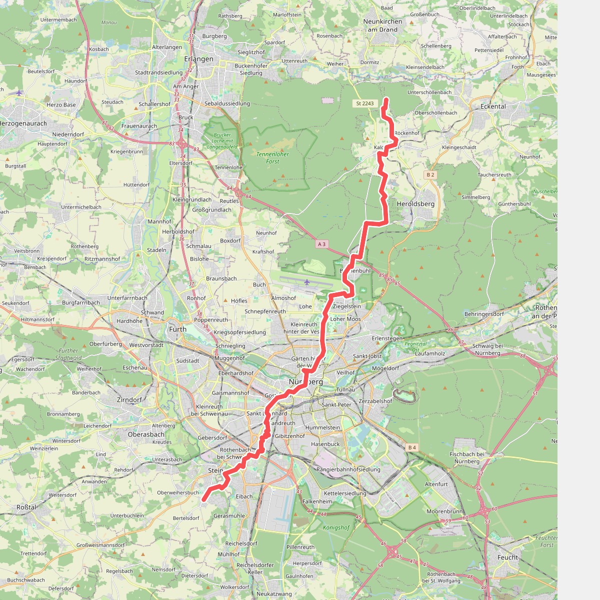 Wanderweg Jakobsweg III