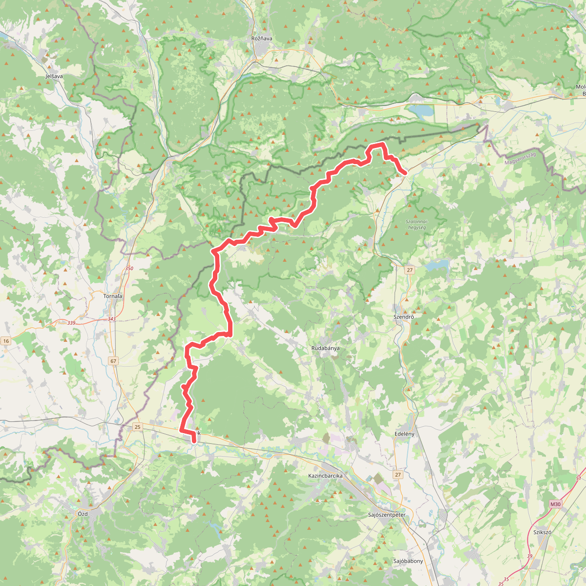 K, OKT 24. (Putnok – Aggtelek – Bódvaszilas)