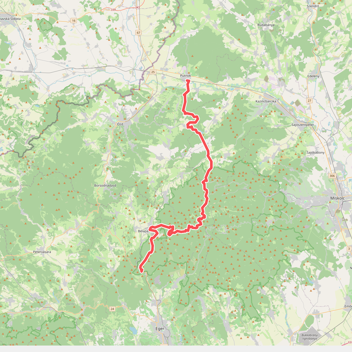K, OKT 23. (Szarvaskő – Putnok)