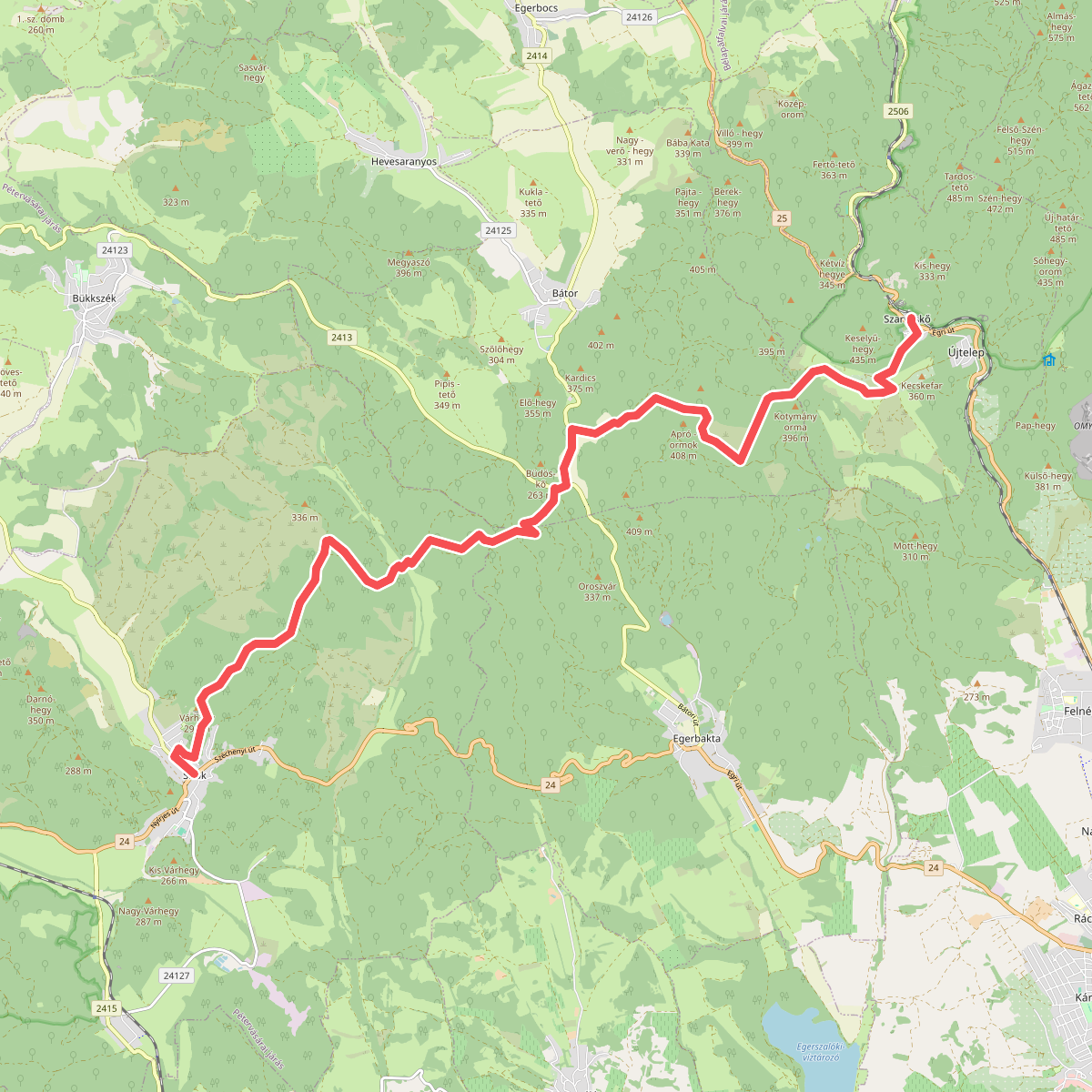 K, OKT 22. (Sirok – Szarvaskő)
