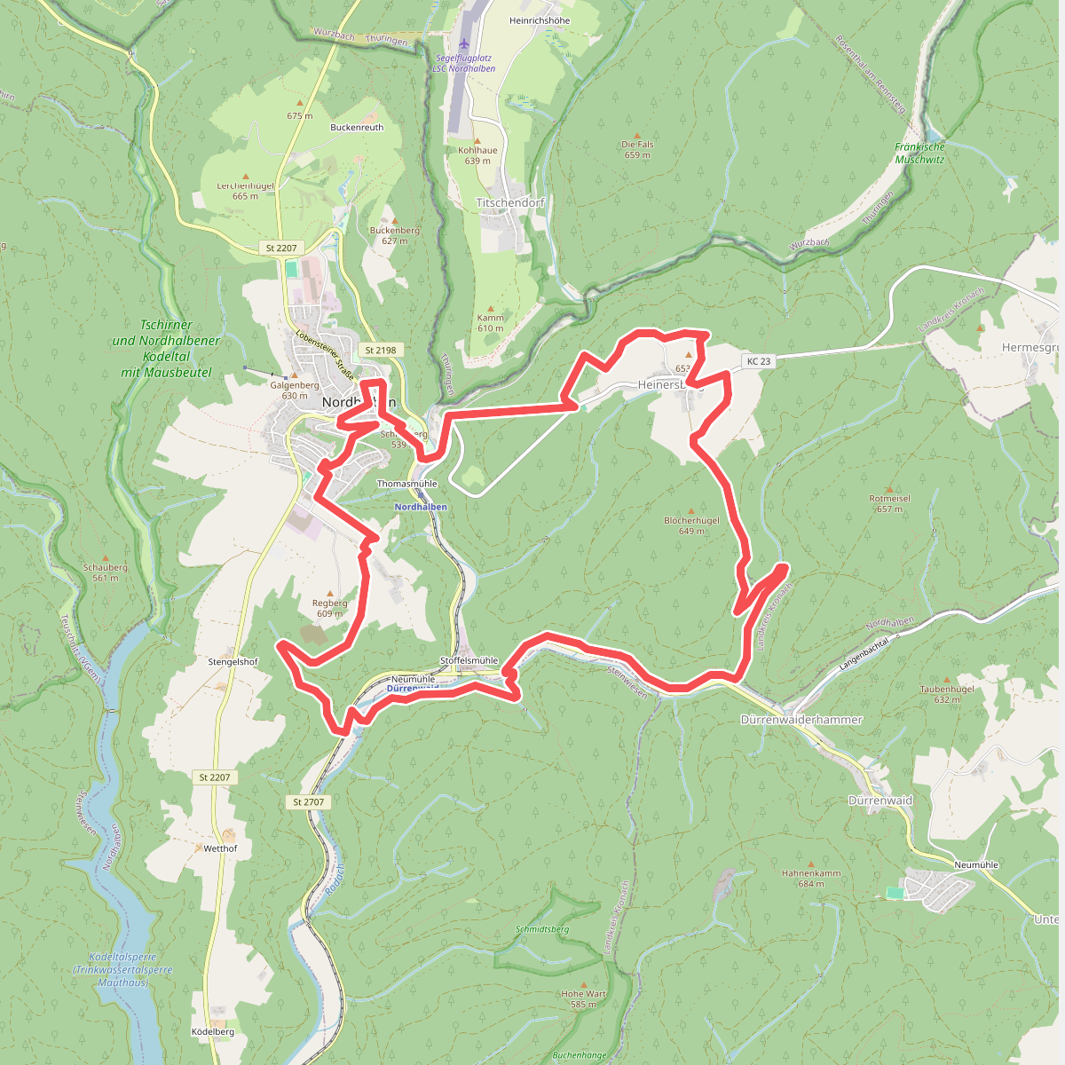 Frankenwaldsteigla Der Kirchgänger