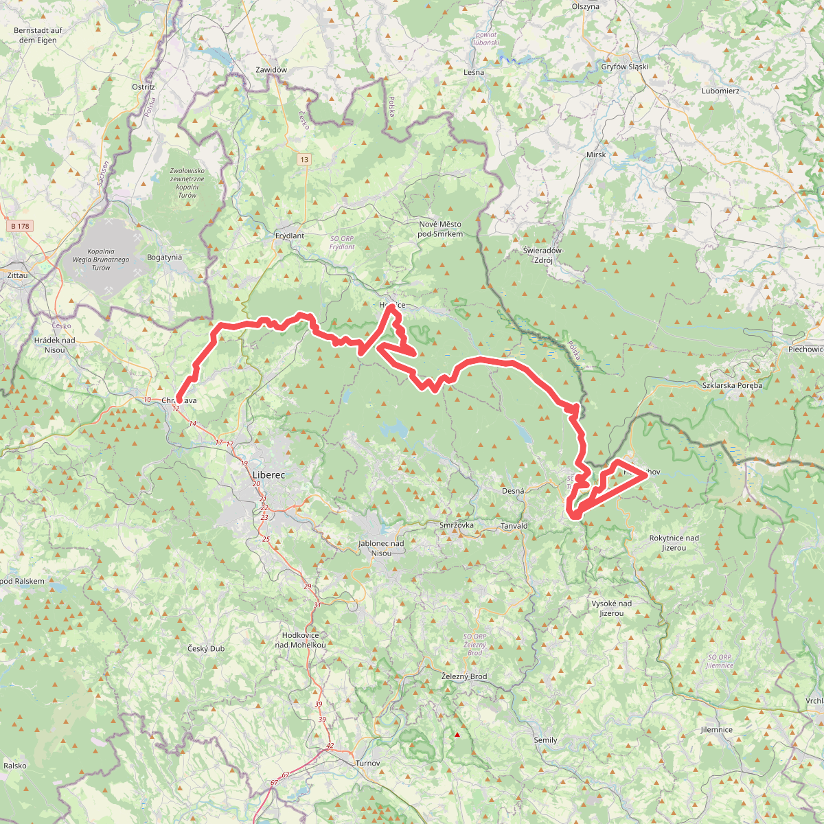Via Czechia - Severní (6. Jizerské hory)