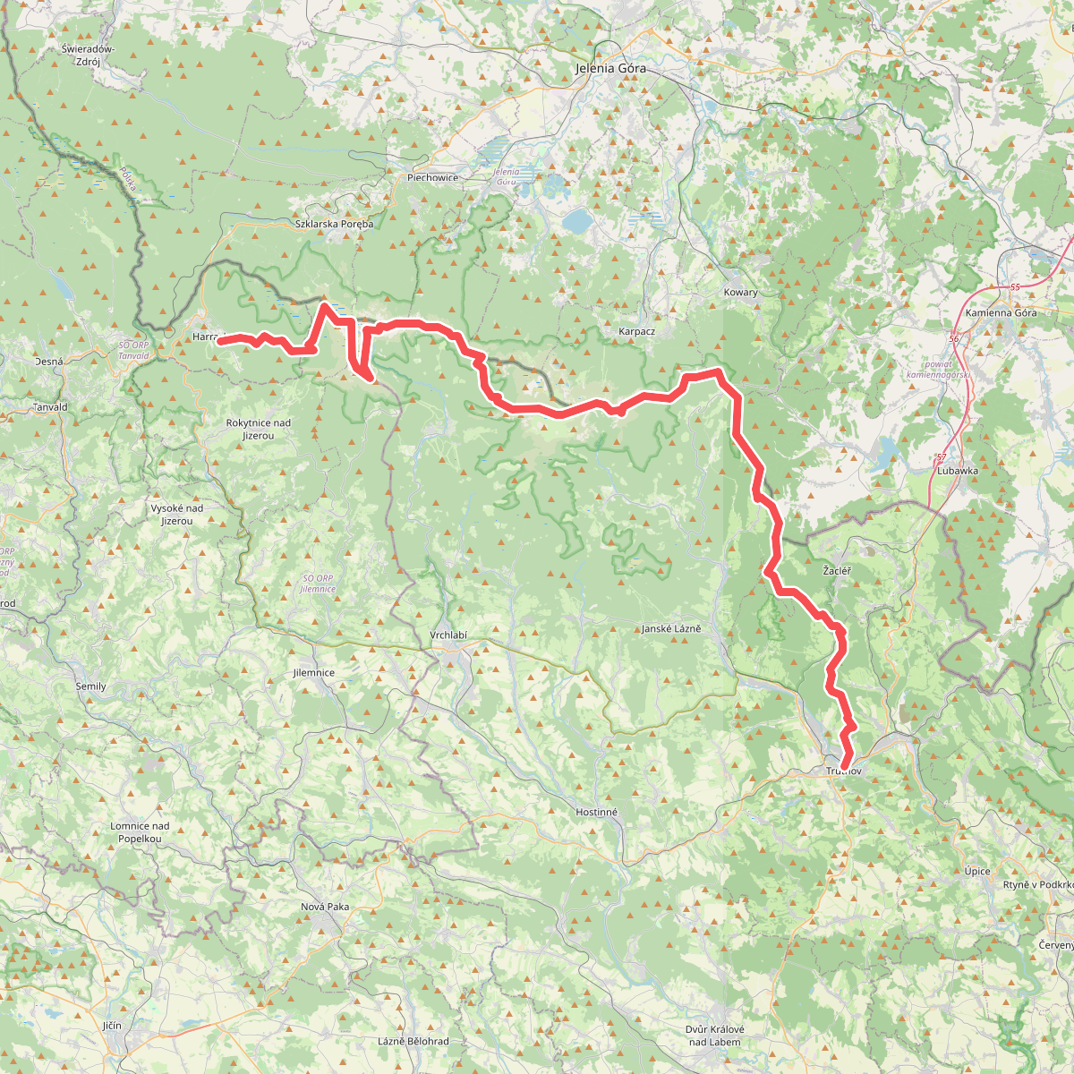 Via Czechia - Severní (7. Krkonoše)