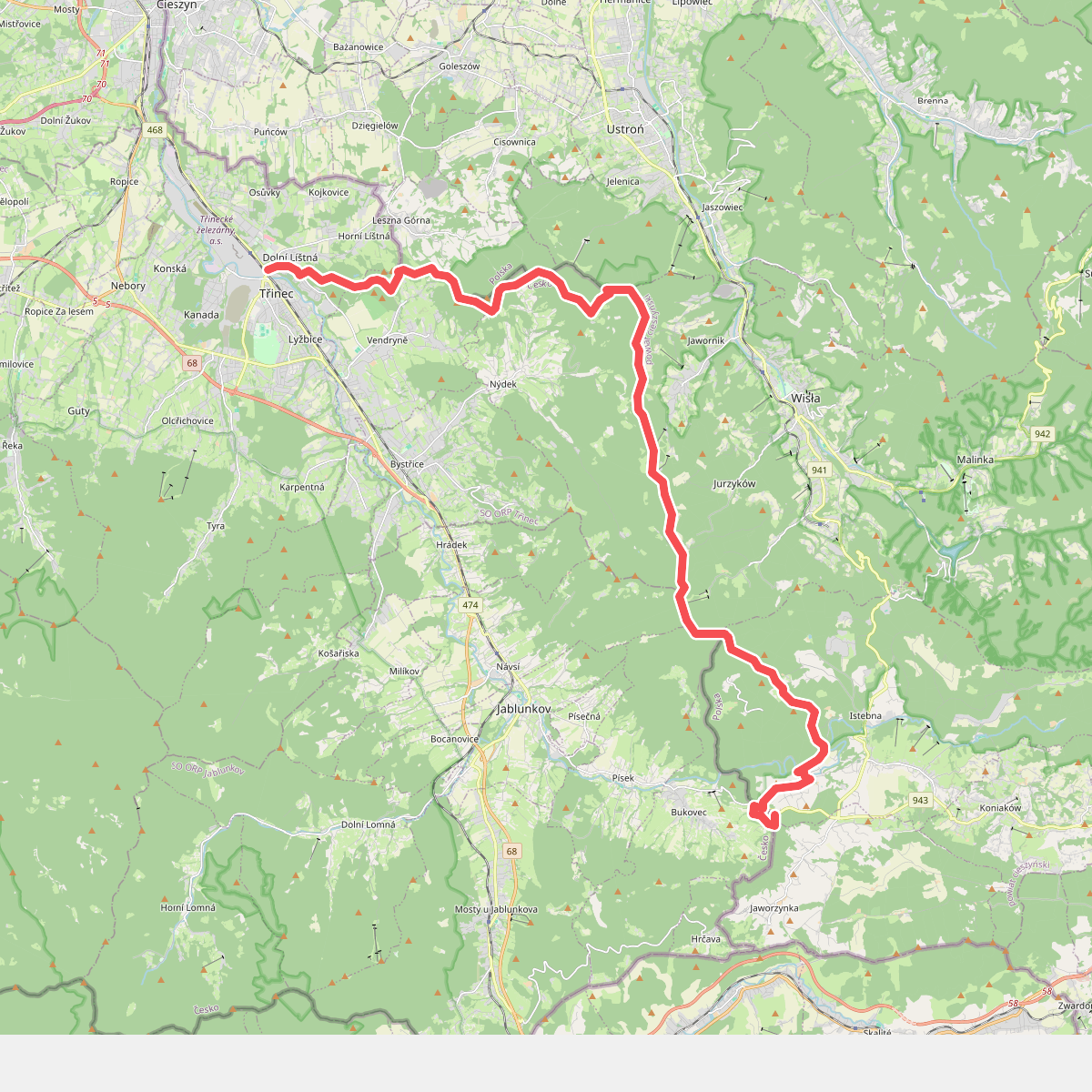Via Czechia - Slezskem (6. Slezské Beskydy)