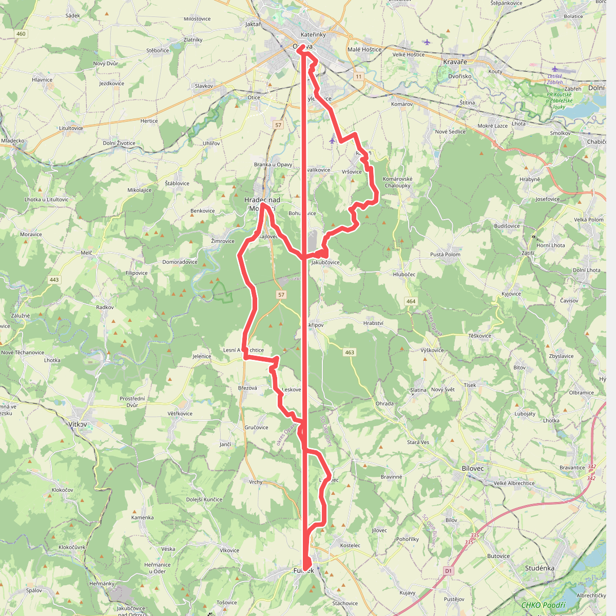 Via Czechia - Slezskem (7. Vítkovská vrchovina)