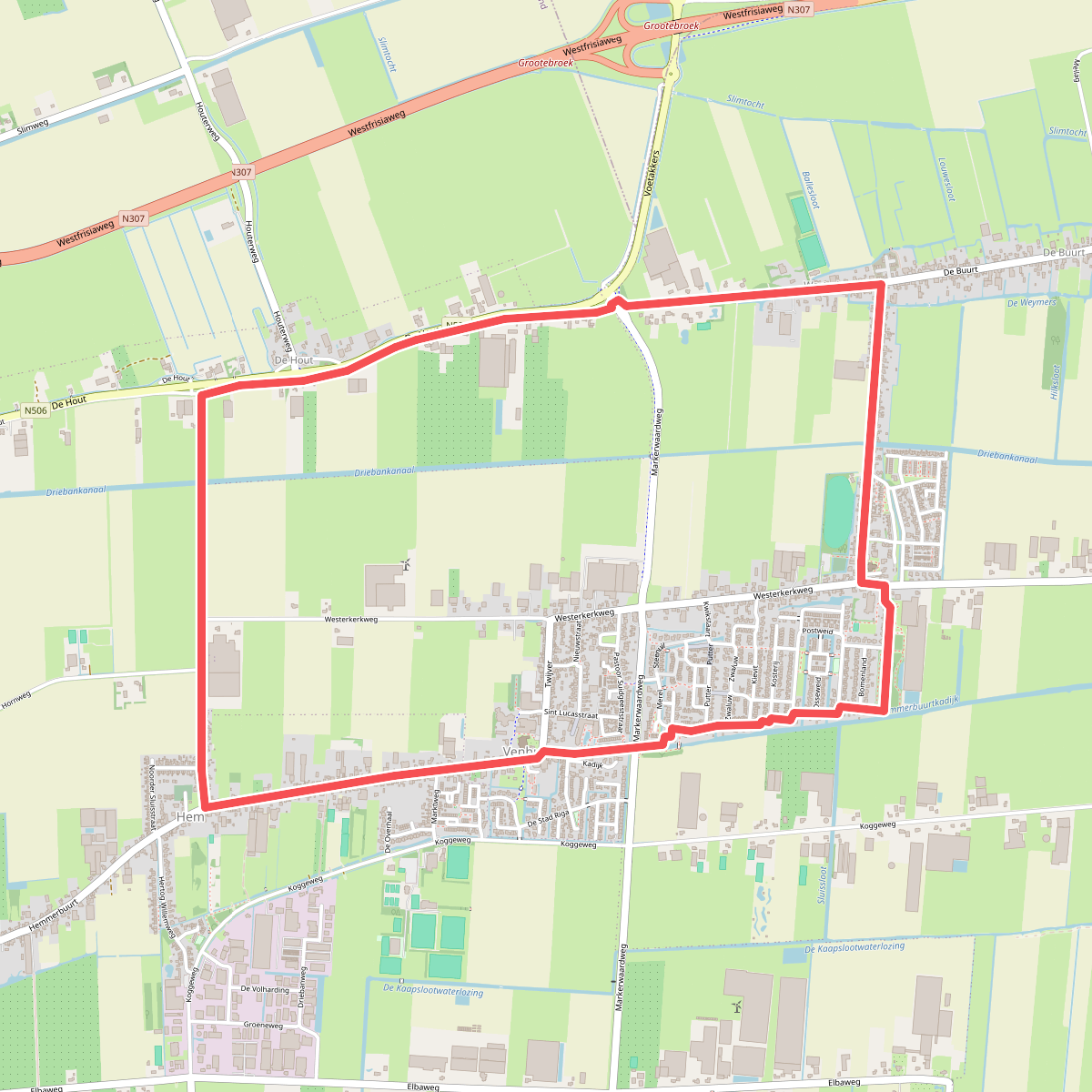 Radjeroute (geel)