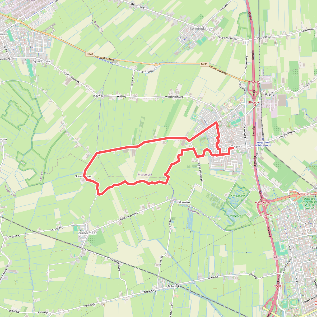 Rijndijkroute (groen)