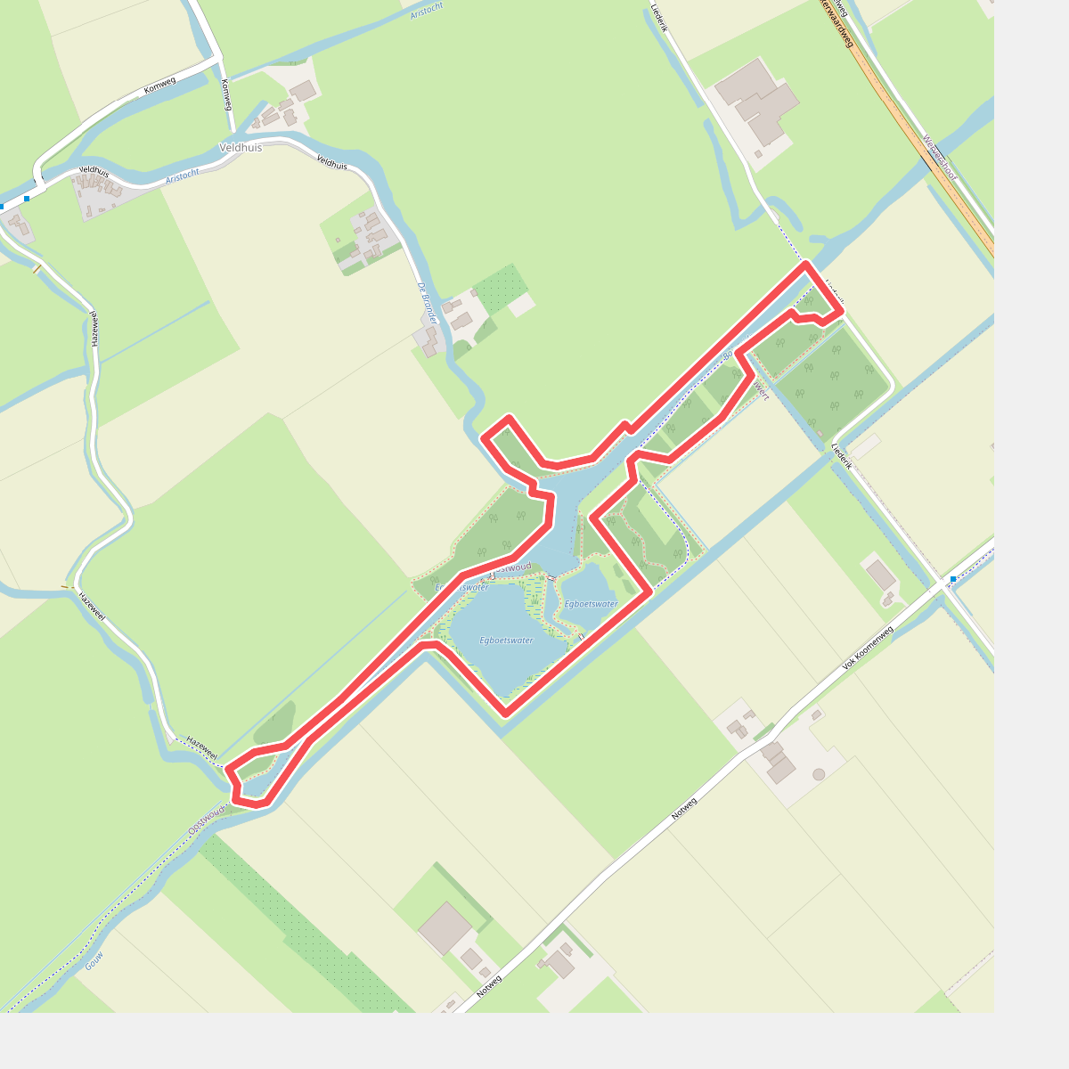 Ommetje Egboetswater (blauw)