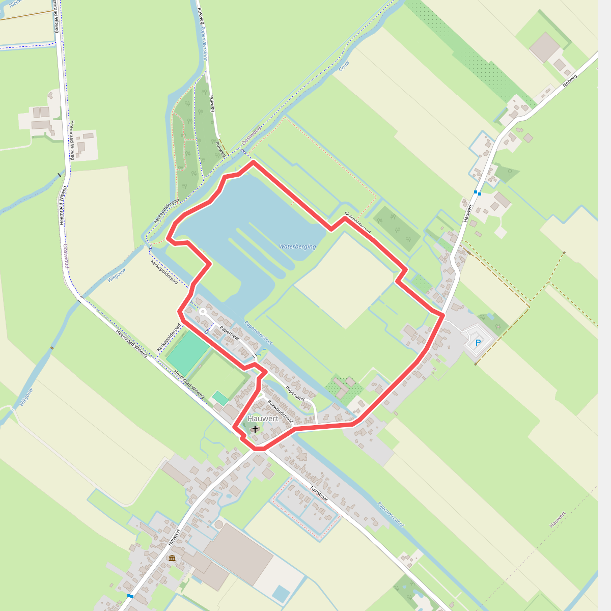Ommetje Hauwert (oranje)