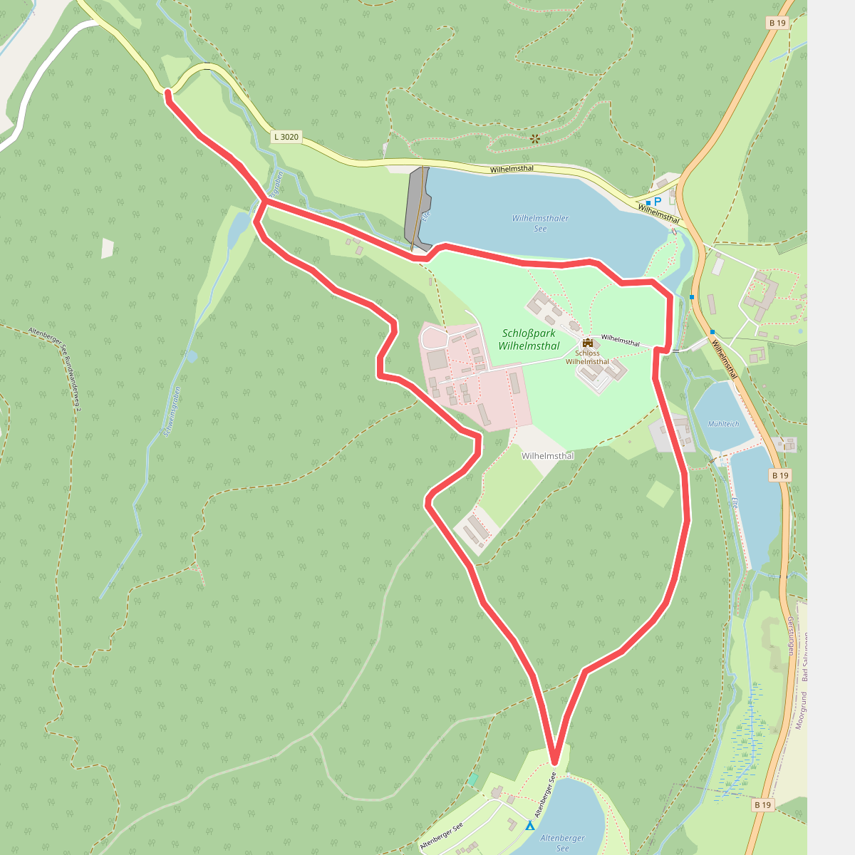 Altenberger See Rundwanderweg 1