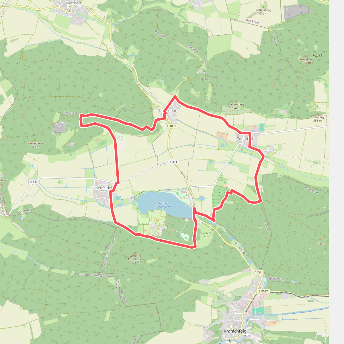 1. Thür. Kultur- und Landschaftsweg, Runde 4